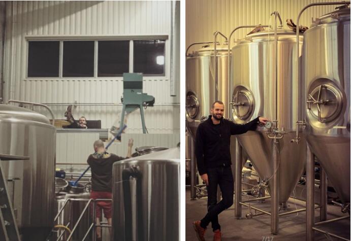 1000L Beer Brewery System Start Brewing Beer in Sweden